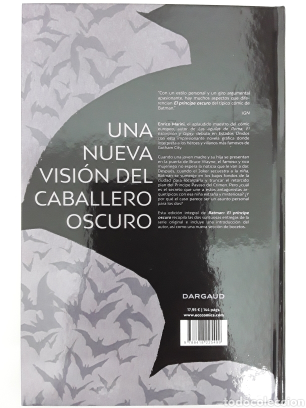 C&oacute;mics: Batman. El pr&iacute;ncipe oscuro integral - Marini - ECC c&oacute;mics - Foto 2