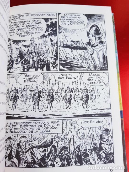 C&oacute;mics: LIBRO-COMIC-JUAN DE AUSTRIA-EL VENCEDOR DE LEPANTO-EDICIONES TORAY-4&ordf;EDICI&Oacute;N-1981-E.M.FARI&Ntilde;AS- - Foto 8
