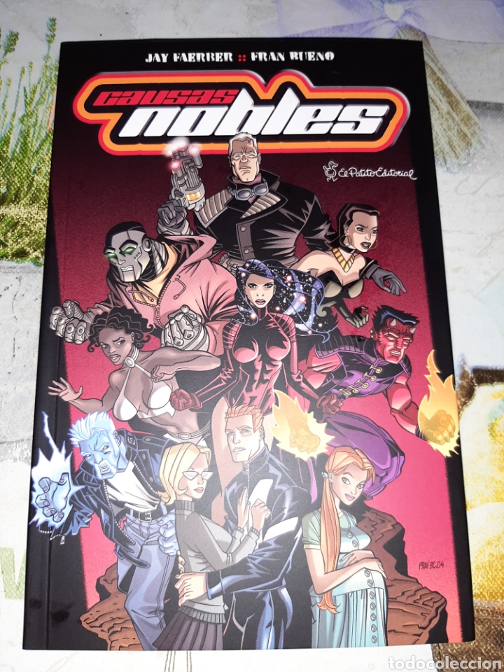 Fumetti: Causas Nobles de Fran Bueno y Jay Faerrer