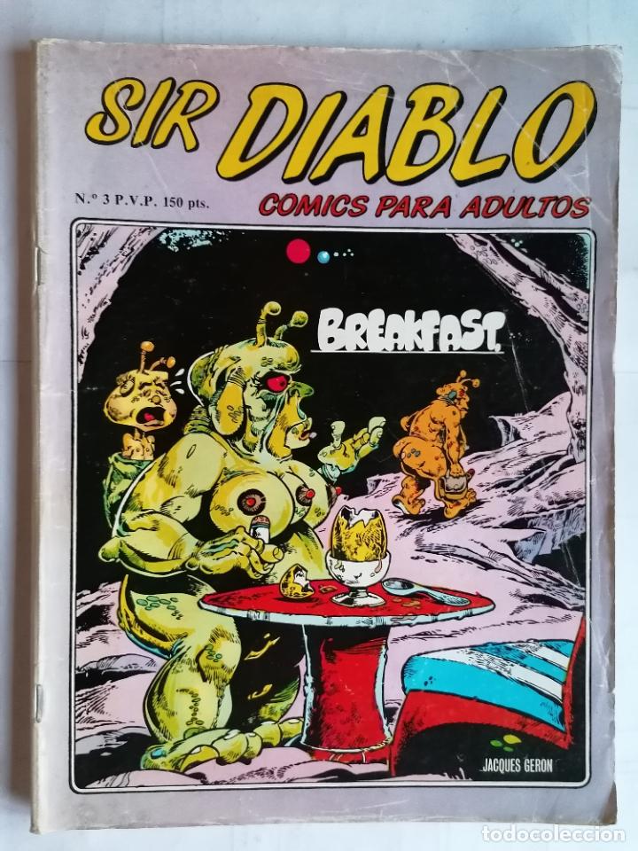 C&oacute;mics: SIR DIABLO, N&ordm; 3, COMICS PARA ADULTOS - Foto 1