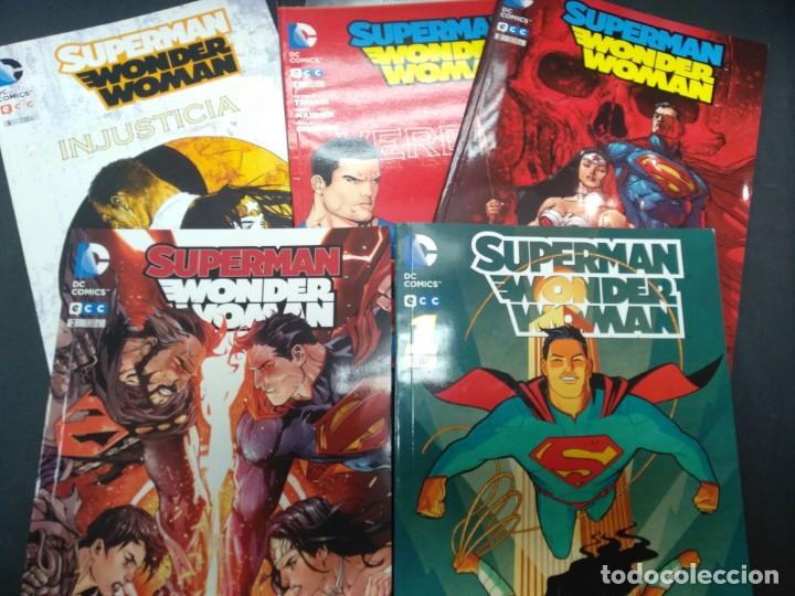 C&oacute;mics: SUPERMAN / WONDER WOMAN OBRA COMPLETA 5 TOMOS ECC DC - Foto 1