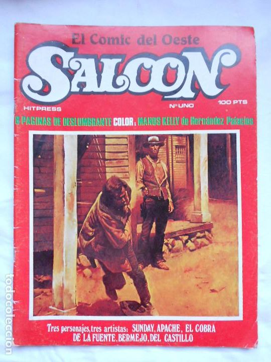 C&oacute;mics: SALOON - N&ordm; UNO - N&ordm; 1 - EL COMIC DEL OESTE - Foto 1