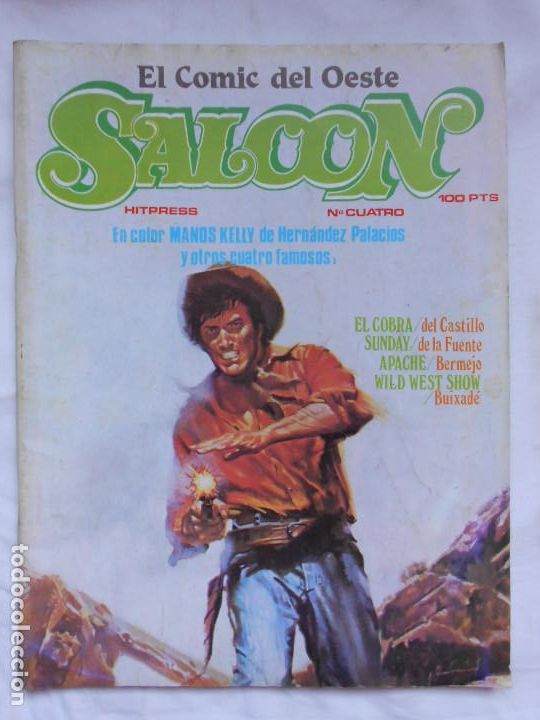 C&oacute;mics: SALOON - N&ordm; CUATRO - N&ordm; 4 - EL COMIC DEL OESTE - Foto 1