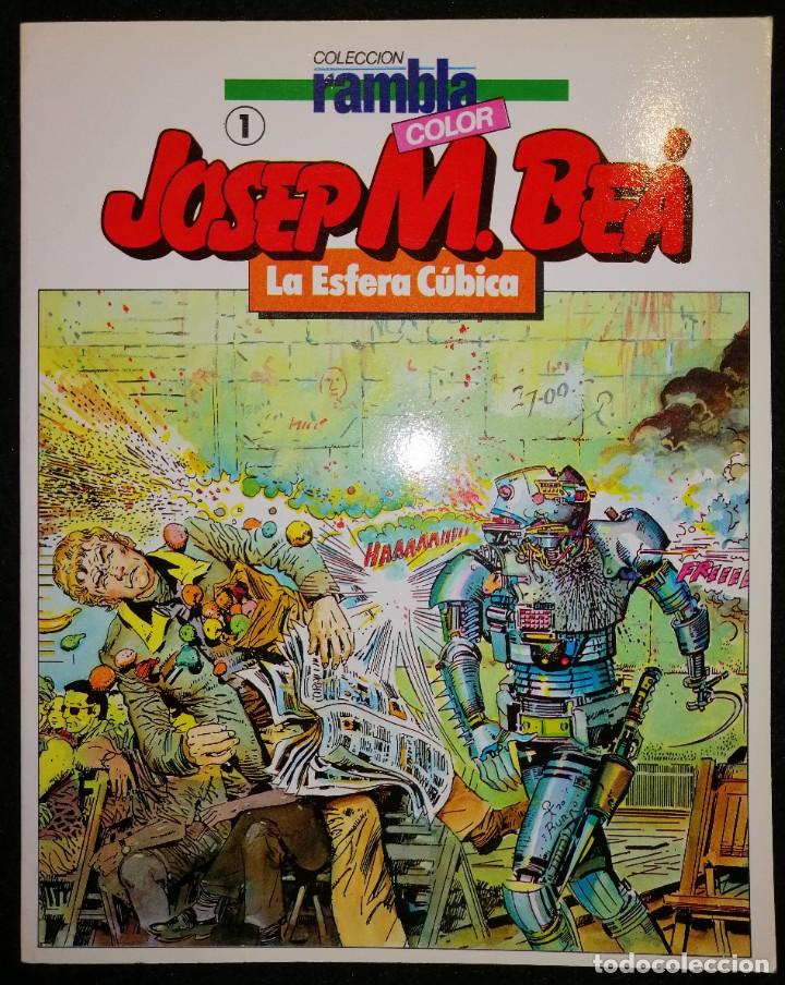 Fumetti: LA ESFERA C&Uacute;BICA (JOSEP M. BE&Aacute;) COLECCI&Oacute;N RAMBLA COLOR N&ordm; 1 ''MUY BUEN ESTADO''