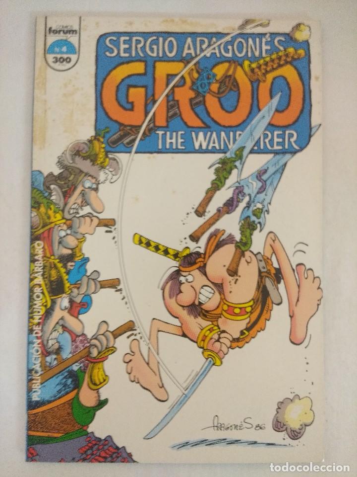 C&oacute;mics: GROO THE WANDERER -SERGIO ARAGONES N&ordm;4/FORUM. - Foto 1