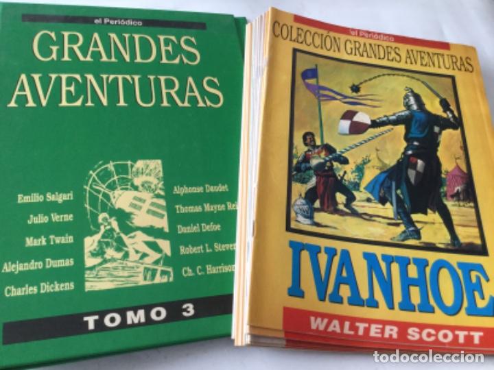 Grandes aventuras- el periodico- tapas y 11 ejemplares