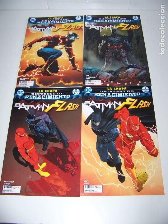 C&oacute;mics: ECC UNIVERSO DC RENACIMIENTO BATMAN FLASH 1/4 - Foto 1