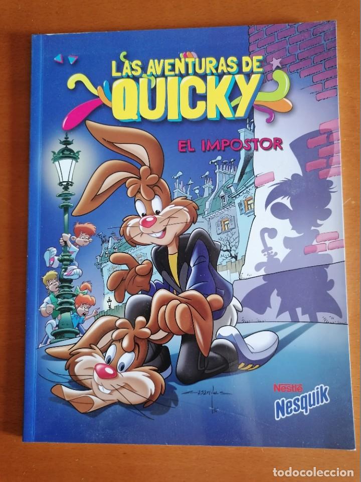 C&oacute;mics: LAS AVENTURAS DE QUICKY ** EL IMPOSTOR ** DE NESTLE ** COMO NUEVO - Foto 1