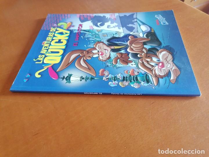 C&oacute;mics: LAS AVENTURAS DE QUICKY ** EL IMPOSTOR ** DE NESTLE ** COMO NUEVO - Foto 2