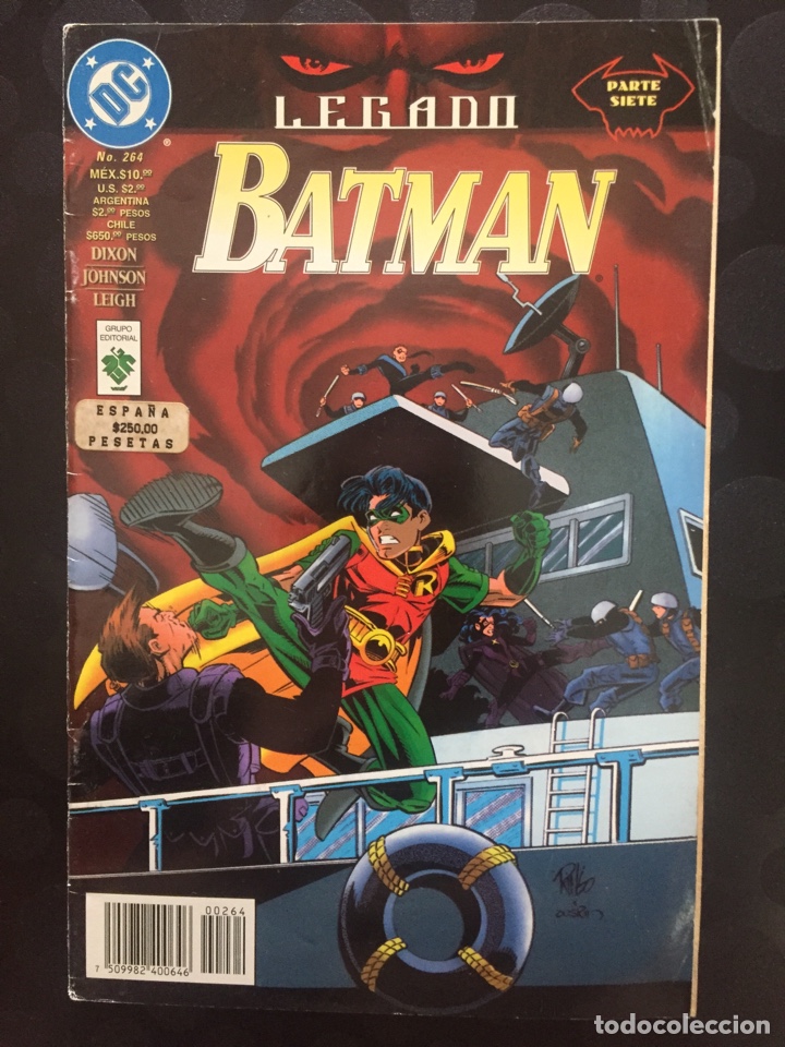 C&oacute;mics: BATMAN N.264 LEGADO PARTE VII EDITORIAL VID DC C&Oacute;MICS ( 1987/2002 ). - Foto 1