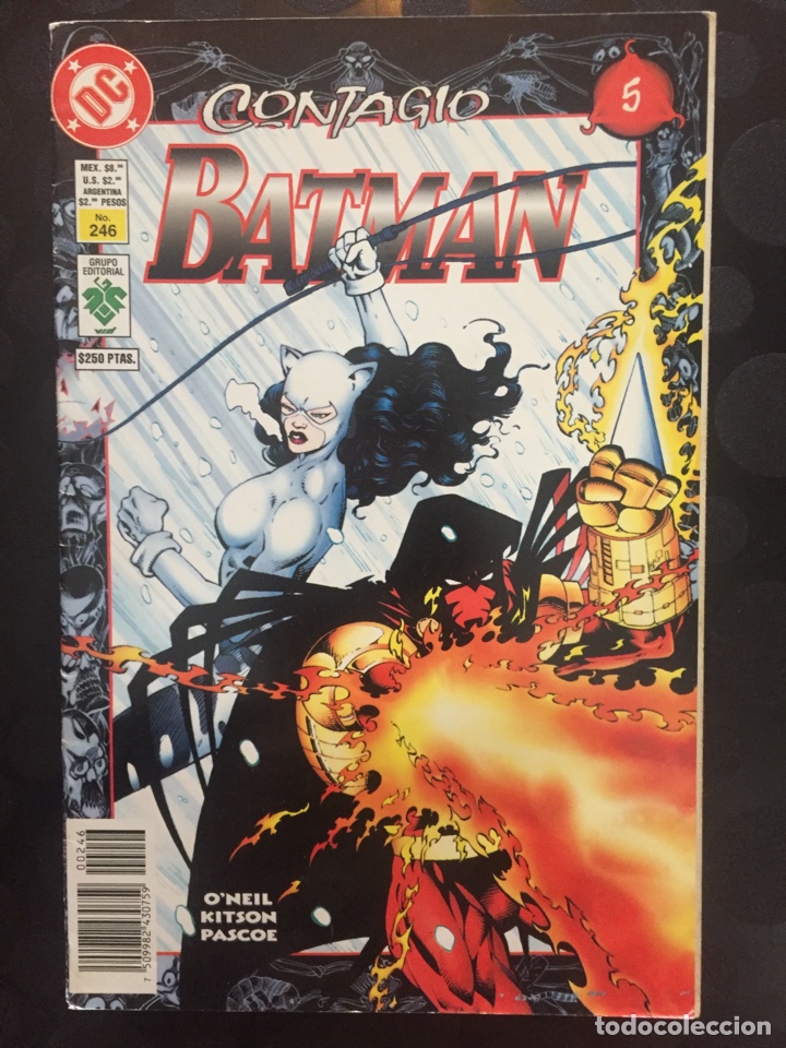 C&oacute;mics: BATMAN N.246 CONTAGIO PARTE V EDITORIAL VID DC C&Oacute;MICS ( 1987/2002 ). - Foto 1