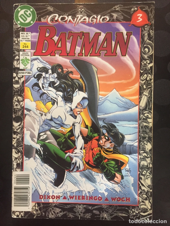 C&oacute;mics: BATMAN N.244 CONTAGIO PARTE III EDITORIAL VID DC C&Oacute;MICS ( 1987/2002 ). - Foto 1