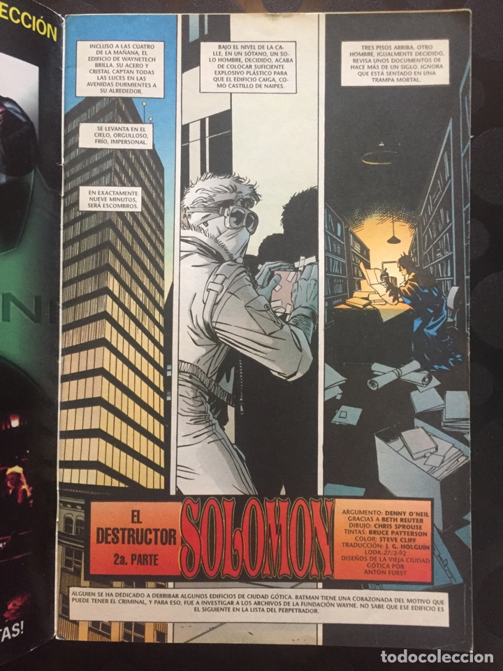 C&oacute;mics: BATMAN N.218 EL DESTRUCTOR PARTE II EDITORIAL VID DC C&Oacute;MICS ( 1987/2002 ). - Foto 3