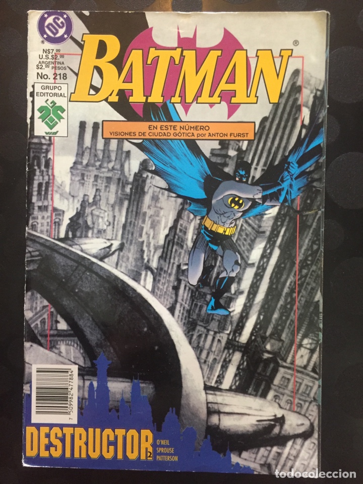 C&oacute;mics: BATMAN N.218 EL DESTRUCTOR PARTE II EDITORIAL VID DC C&Oacute;MICS ( 1987/2002 ). - Foto 1