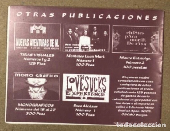 C&oacute;mics: MAURO ENTRIALGO, CHISTES PARA MORIR DE RISA. EDICIONES MONO GR&Aacute;FICO (1994). - Foto 5