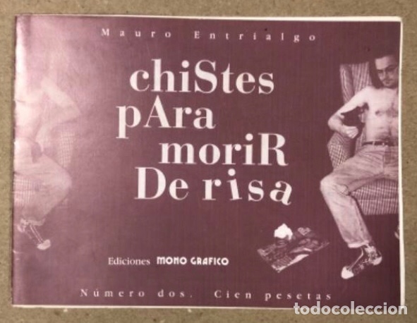 C&oacute;mics: MAURO ENTRIALGO, CHISTES PARA MORIR DE RISA. EDICIONES MONO GR&Aacute;FICO (1994). - Foto 1