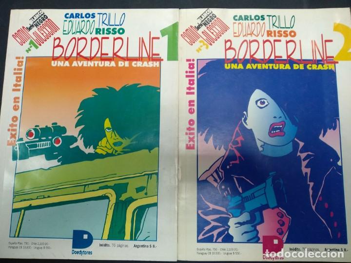 C&oacute;mics: BORDERLINE 1 Y 2 CARLOS TRILLO Y EDUARDO RISSO DOEDYTORES - Foto 1