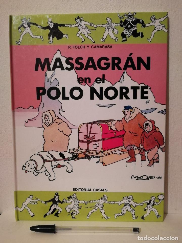 C&oacute;mics: LIBRO - MASSAGRAN EN EL POLO NORTE - COMIC - ED. CASALS - Foto 1