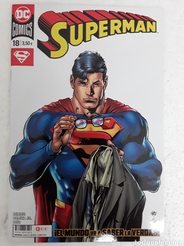 C&oacute;mics: Superman 97 / 18 (grapa) - Bendis, Romita Jr., Reis - ECC c&oacute;mics - Foto 1