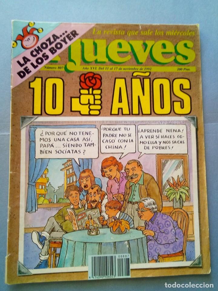 C&oacute;mics: el Jueves.n&ordm; 807.PSOE 10 a&ntilde;os.