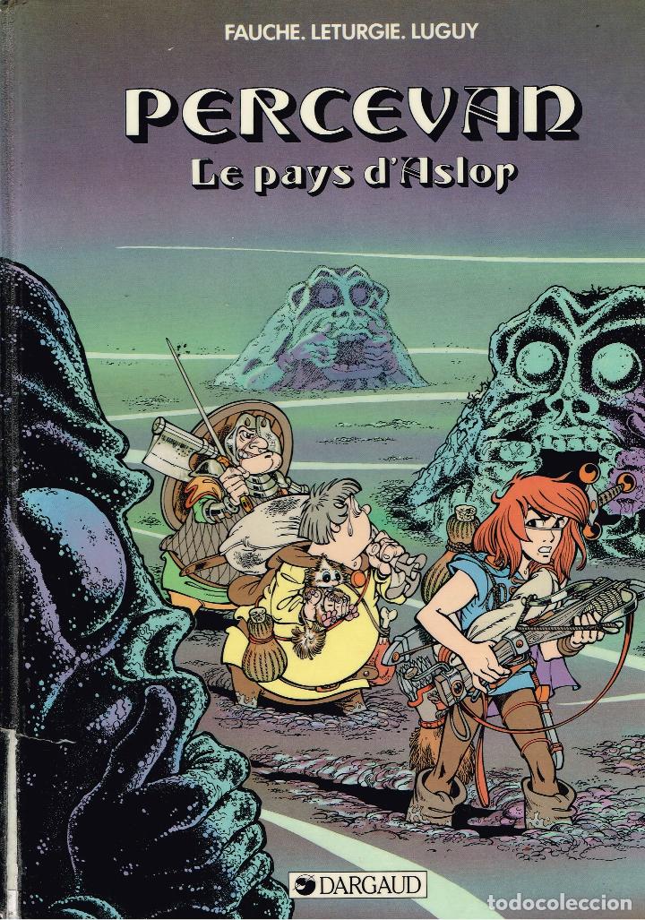 C&oacute;mics: Percevan.Le pays d&acute;Aslor.Edit. Dargaud.original franc&eacute;s.(procede biblioteca) - Foto 1