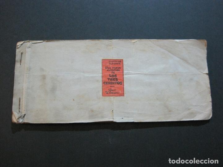 C&oacute;mics: UNA NUEVA AVENTURA DE LOS TRES CERDITOS-DISNEY-ALBUM RECOPILANDO RECORTES COMIC-VER FOTOS-(V-21.330)
