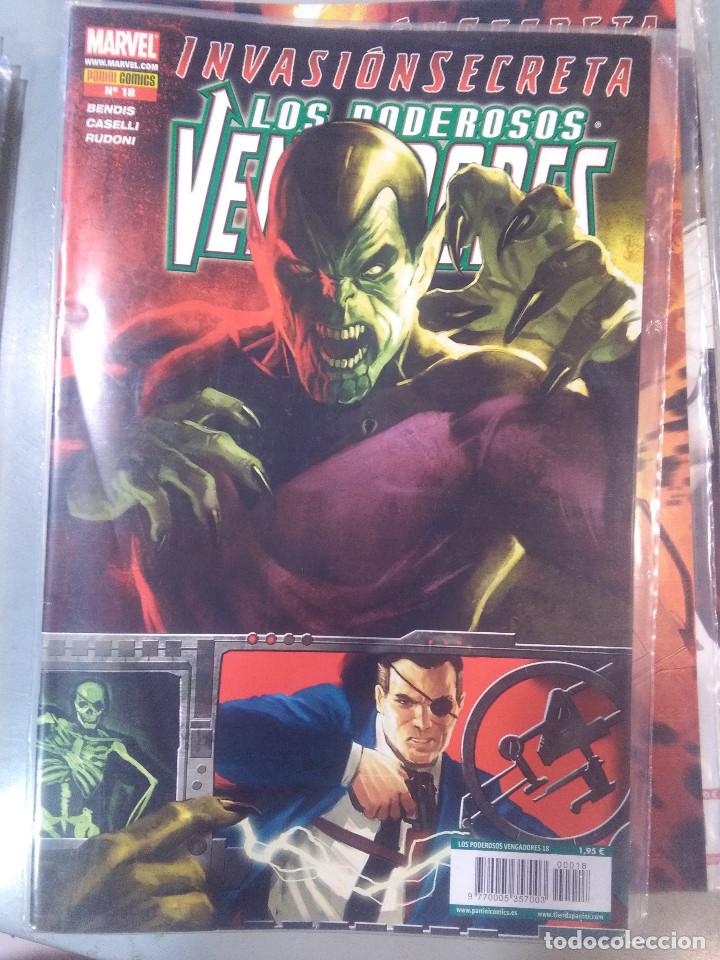 C&oacute;mics: INVASION SECRETA LOS PODEROSOS VENGADORES 18- PANINI - Foto 1