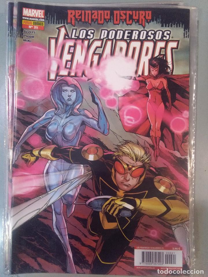C&oacute;mics: REINADO OSCURO LOS PODEROSOS VENGADORES 21- PANINI - Foto 1