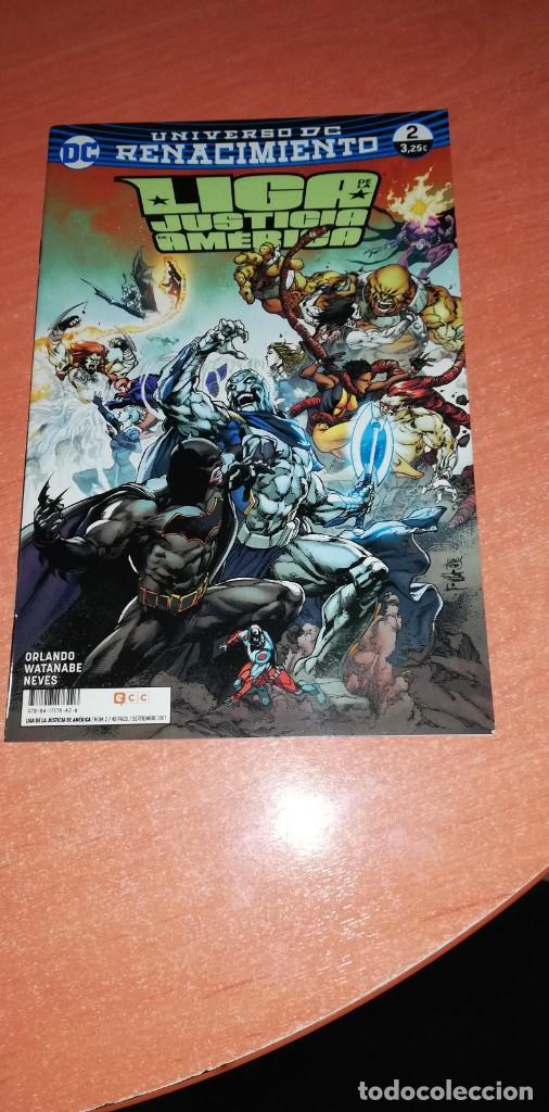 C&oacute;mics: LIGA DE LA JUSTICIA DE AMERICA N&Uacute;M. 2 (RENACIMIENTO) ECC - Foto 1