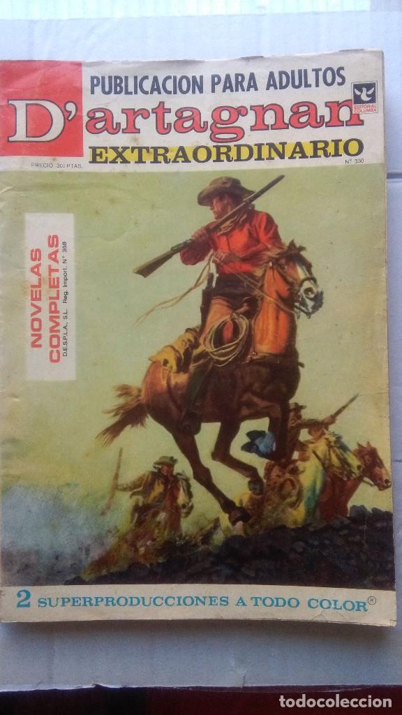 C&oacute;mics: PUBLICACION PARA ADULTOS-D ARTAGNAN EXTRAORDINARIO NUMERO 330-EDITORIAL COLUMBA