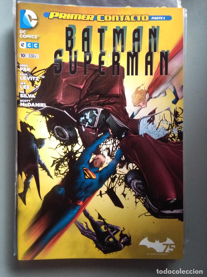 C&oacute;mics: BATMAN / SUPERMAN 10 - ECC DC COMICS - Foto 1