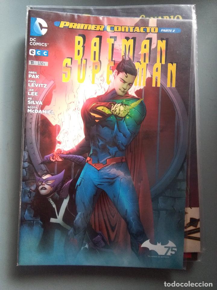 C&oacute;mics: BATMAN / SUPERMAN 11 - ECC DC COMICS - Foto 1