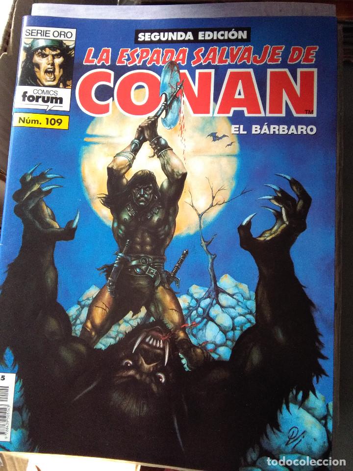 C&oacute;mics: LA ESPADA SALVAJE DE CONAN 109 SEGUNDA EDICI&Oacute;N-FORUM - Foto 1