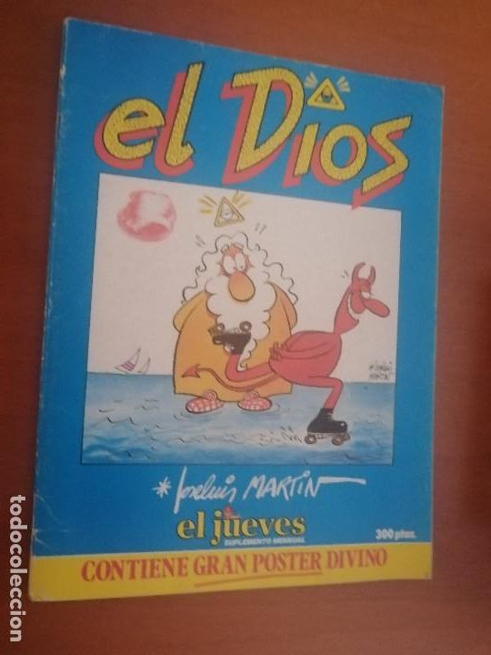 C&oacute;mics: EL DIOS. JOSE LUIS MARTIN. EDICIONES EL JUEVES. R&Uacute;STICA. BUEN ESTADO. E7 3 - Foto 1