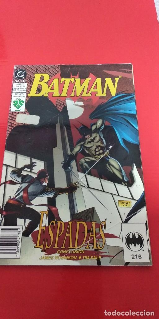 C&oacute;mics: BATMAN N&ordm; 216 - GRUPO EDITORIAL VID, 1996 - Foto 1