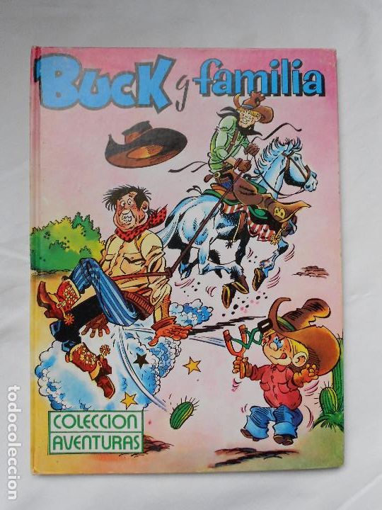 Comics: BUCK Y FAMILIA. COLECCI&Oacute;N AVENTURAS N&ordm; 3. EDITORIAL GAVIOTA. A&Ntilde;O 1987