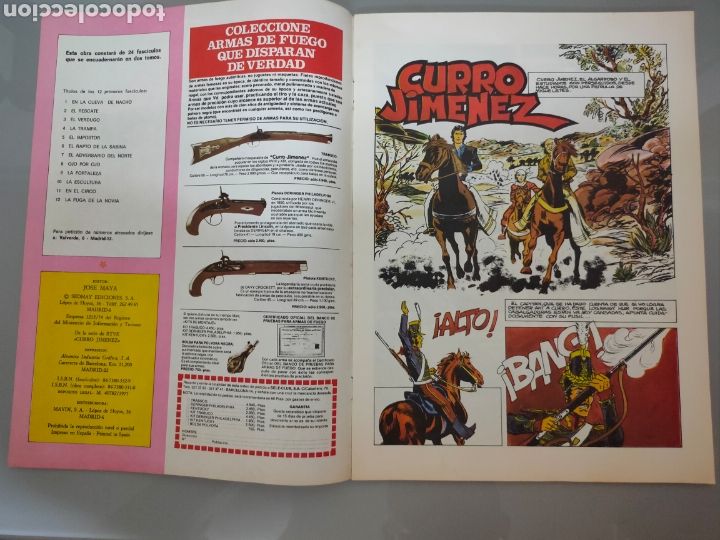 C&oacute;mics: COMIC CURRO JIMENEZ N&deg; 1 SEYMAN 1977 EDICIONES LA CUEVA DE NACHO - Foto 5
