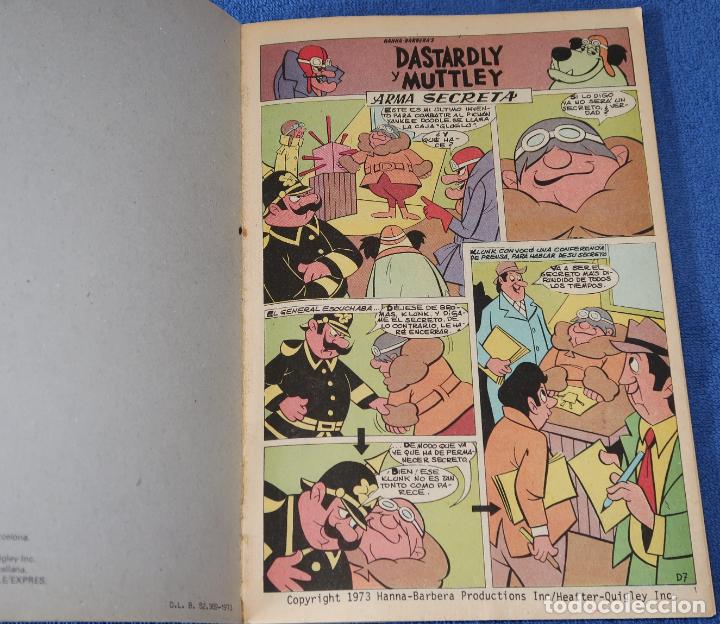 C&oacute;mics: Dastardly y Muttley - Extra &deg;4 - Euredit (1973) &iexcl;Buen estado! - Foto 2