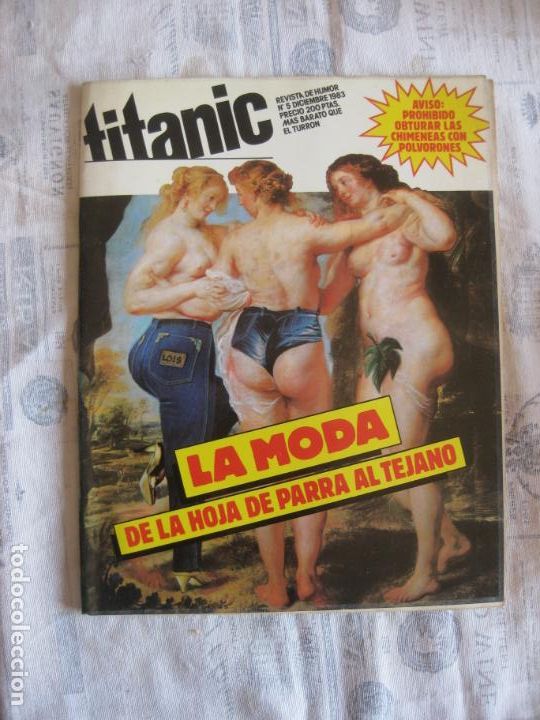 C&oacute;mics: TITANIC N&ordm; 5. DICIEMBRE 1983.. EDICIONES EL JUEVES . - Foto 1