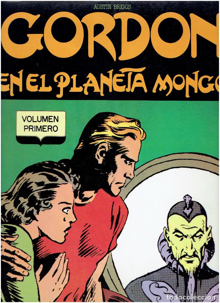 C&oacute;mics: * GORDON EN EL PLANETA MONGO 1 Y 2 COMPLETA * AUSTIN BRIGGS * EDICIONES B.O. 1978 * - Foto 3
