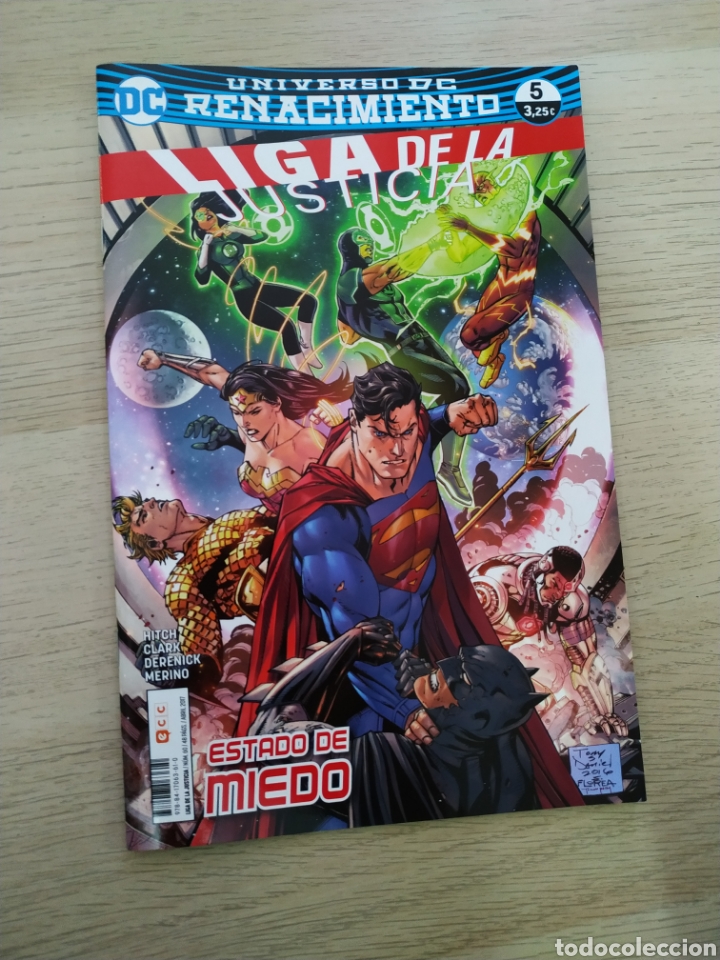C&oacute;mics: DE KIOSCO LIGA DE LA JUSTICIA 5 UNIVERSO DC RENACIMIENTO ECC - Foto 1