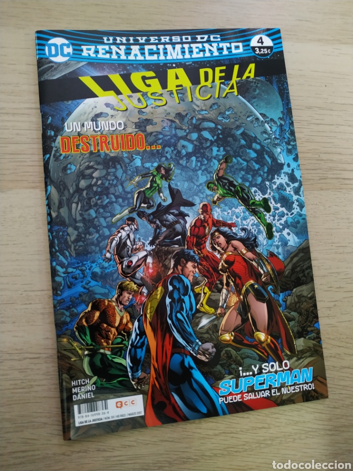 C&oacute;mics: DE KIOSCO LIGA DE LA JUSTICIA 4 UNIVERSO DC RENACIMIENTO ECC - Foto 1