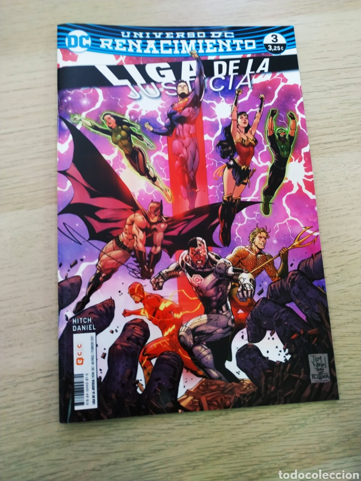 C&oacute;mics: DE KIOSCO LIGA DE LA JUSTICIA 3 UNIVERSO DC RENACIMIENTO ECC - Foto 1