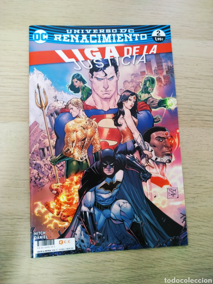 C&oacute;mics: DE KIOSCO LIGA DE LA JUSTICIA 2 UNIVERSO DC RENACIMIENTO ECC - Foto 1