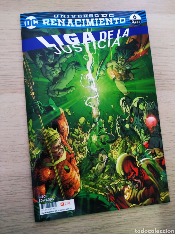 C&oacute;mics: DE KIOSCO LIGA DE LA JUSTICIA 6 UNIVERSO DC RENACIMIENTO ECC - Foto 1