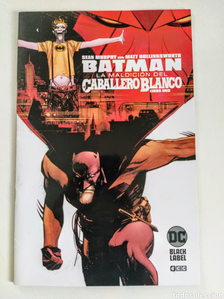 C&oacute;mics: BATMAN LA MALDICI&Oacute;N DEL CABALLERO BLANCO N&deg;1 ~ DC / ECC GRAPA - Foto 1