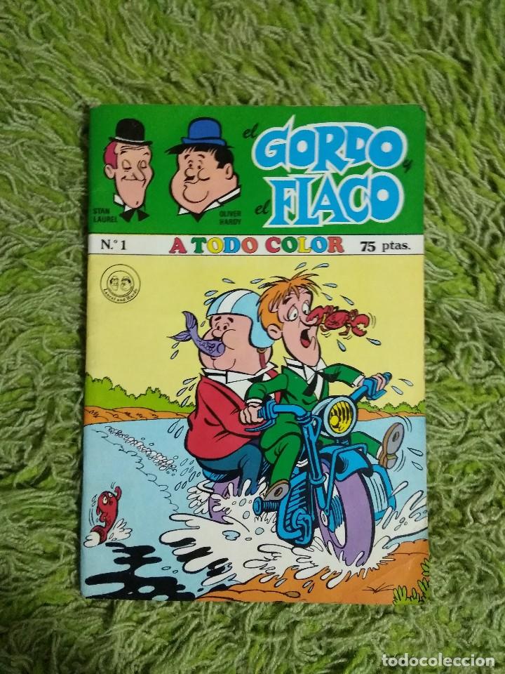 C&oacute;mics: EL GORDO Y EL FLACO / A TODO COLOR N&ordm; 1 - Foto 1