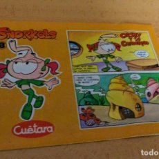 Cómics: COMIC ” SNORKELS” N° 8 ”CUETARA” 1988. Lote 213108628