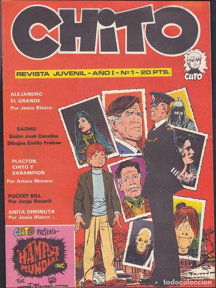 C&oacute;mics: LOTE DE 54 COMICS CHITO CHITO EXTRAORDINARIO +GRAFIMAR EXTRA LINEA - Foto 1