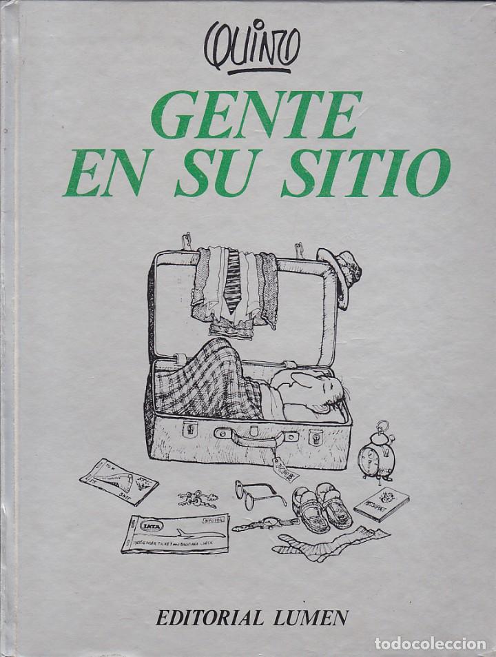 C&oacute;mics: COMIC GENTE EN SU SITIO QUINO EDITORIAL LUMEN 1&ordf; EDICION 1978 - Foto 1
